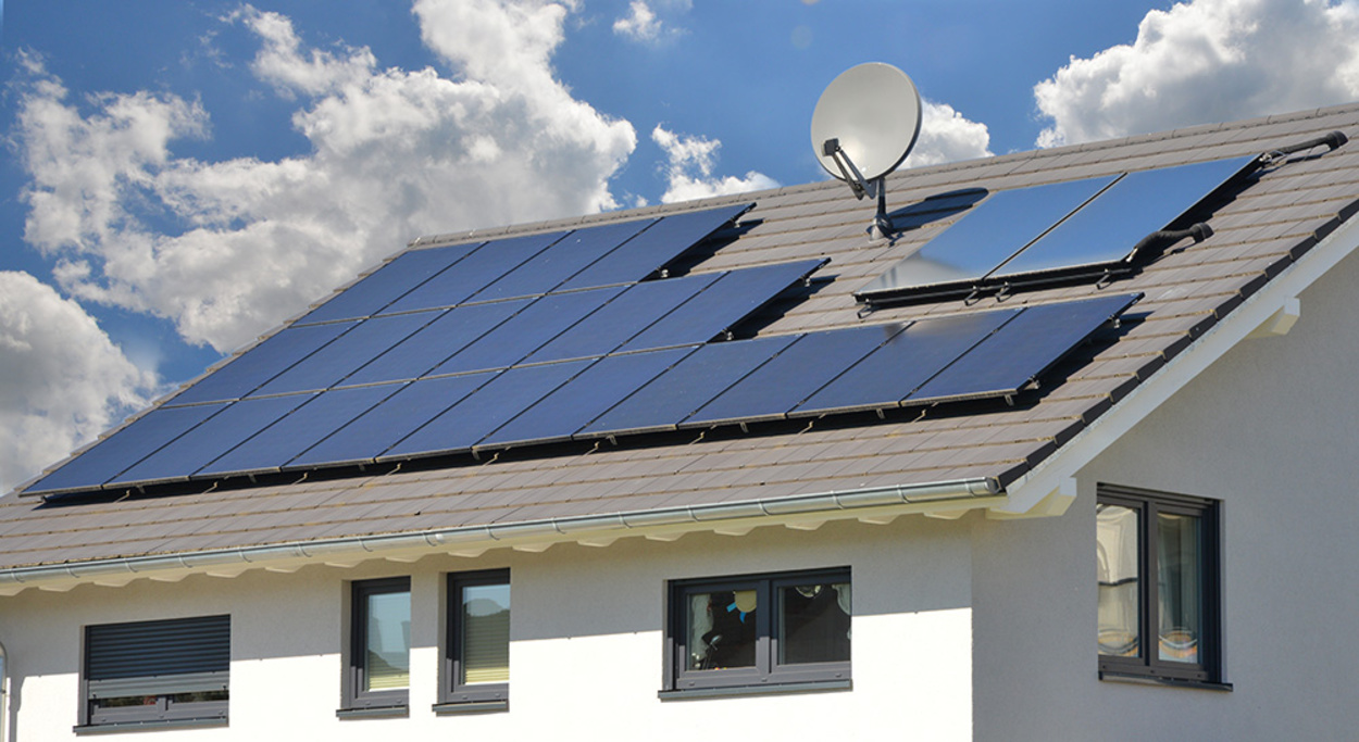 Photovoltaik bei Elektro-Heinrich in Schwegenheim